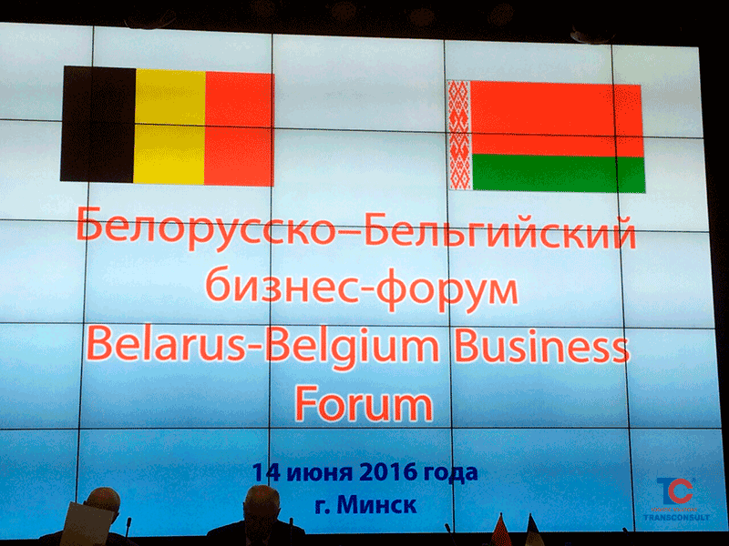 Сотрудники Трансконсалт на Белорусско-бельгийском бизнес-форуме