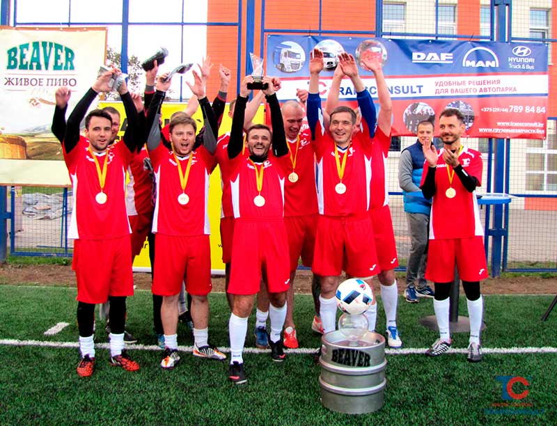 Команда "Трансконсалт" - победитель турнира по мини-футболу Carrier's Cup 2016